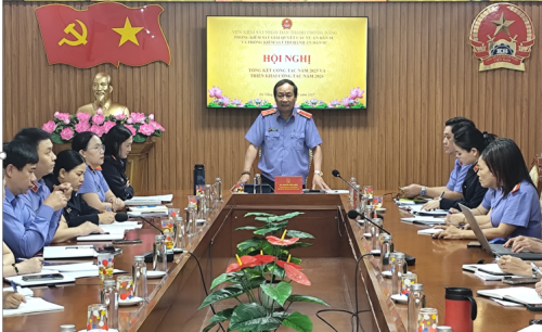 PHÒNG 9 VÀ PHÒNG 11 VKSND THÀNH PHỐ ĐÀ NẴNG TỔ CHỨC HỘI NGHỊ...