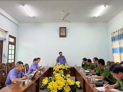 VKSND TP ĐÀ NẴNG TRỰC TIẾP KIỂM SÁT VIỆC TẠM GIỮ TẠM GIAM VÀ THI HÀNH ÁN PHẠT TÙ TẠI TRẠI TẠM GIAM SỐ 2 - CÔNG AN THÀNH PHỐ ĐÀ NẴNG