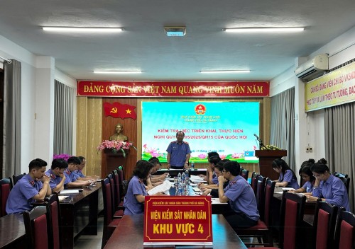 ĐỒNG CHÍ NGUYỄN VĂN CHIẾN - PHÓ VIỆN TRƯỞNG VKSND THÀNH PHỐ ĐÀ...